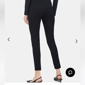 Theory Black Luxe Ponte Pants - NWT - Size L